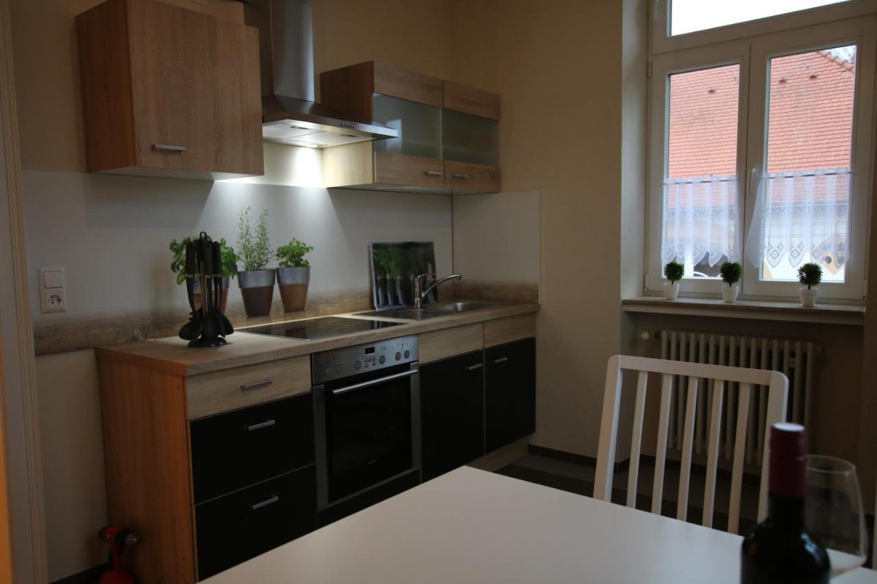 Ferienwohnung Altes Pfarrhaus Bargen Exterior foto